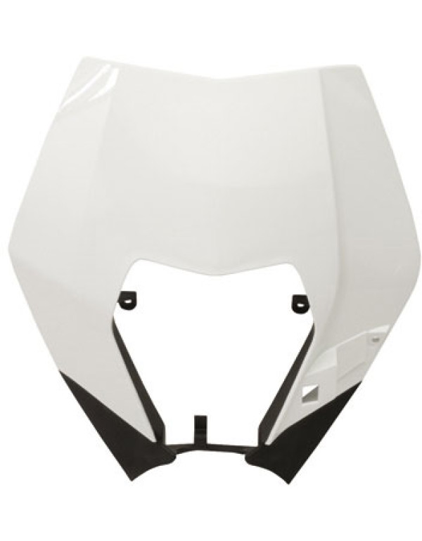 Plaque phare blanche KTM EXC 08-11
