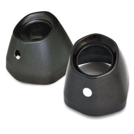 Embout Akrapovic Carbone V-EC280 - Silencieux Hexagonal Akra